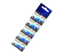 Arecobticy Batterie alcaline a bottone LR521 / LR621 / LR41 / LR626 / LR144 / LR1130 da 1,55 V, dimensioni standard per una facile sostituzione in batterie a bottone elettroniche