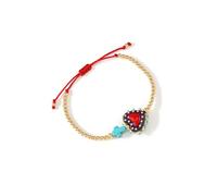 Arecobticy Cordino regolabile multicolore unico e a forma di cuore, leggero, regalo alla moda per donne e adolescenti, Misura unica, come descritto