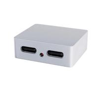 Arecobticy Custodia in alluminio DC5V del separatore di dati di alimentazione di USB C per il separatore di dati dell'installazione facile