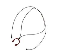 Arecobticy Elegante collana con ciondolo a forma di cuffia per le donne elegante stratificazione gioielli regalo alla moda minimalista catena accessorio collana per cuffie, Misura unica, come