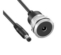 Arecobticy Femmina resistente DC5.5x2.1mm di durevolezza dell'acqua al supporto di pannello maschio per il pannello luminoso all'aperto delle protezioni dell'attrezzatura industriale LED