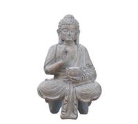 Arecobticy Home Buddha Statua Per La Casa Decori Esterni Energia Solare Sfarfallio LED Giardino Luce Meditazioni Spirituale Stanza Decors Giardino
