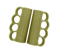 Arecobticy Impugnature per esercizi per trazioni e bilanciere, resistenti, per uomini e donne, impugnatura in silicone per allenamento