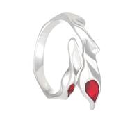 Arecobticy Moda Incontri Anelli Anelli Aperti Regolabile Finger Lega Texture Gioielli Dito Adatto Per Varie Occasioni Moda Donna, Misura unica, come descritto, come descritto