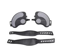 Arecobticy Pedali per cyclette da interno con cinghia ellittica di ricambio per gambe per allenamento fitness, pedana stazionaria reclinata