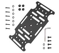Arecobticy Piastra per cassetta postale in acciaio inossidabile con finitura per tutte le condizioni atmosferiche pesante staffa in acciaio
