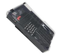 Arecobticy Scatola porta batterie a 93 scomparti costruita in robusto ABS con parte superiore trasparente e design compatto porta batterie AA