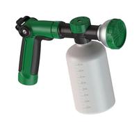 Arecobticy Spruzzatore di estremità del sapone liquido dello spruzzatore del tubo del giardino per il lavaggio dell'automobile della pianta con il giardino ad alta pressione della bottiglia da 500ml