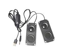 Arecobticy USB 3.5mm Piccolo Computer Altoparlante Portatile Stereo Suono Surround per Notebook Elettronico Portatile USB