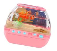 Arecobticy Virtual Baby Aquarium Night Light LED Aquarium Decors Luci Lampada di Movimento con Serbatoi di Pesci Artificiali In Movimento