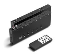Arector 8K/60Hz 4x1 HDMI Audio Extractor Switcher, 4 vie HDMI 2.1 a adattatore ottico L/R, supporta 3D e 8K per DVD, PS4, PS4 PRO, PS5, PC, Apple TV, Roku, Fire Stick, lettore Blu-Ray ...