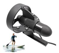 Aredwhiterui Motore per Paddle Board, Pinna SUP Rimovibile con Telecomando, Motore 9’’ per Paddle Board, SUP, Tavola da Surf e Accessori per Kayak