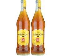 Arehucas Carta Oro Golden Rum 1 Year -1000 ML (Confezione da 2)