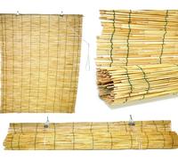 Arella arelle canniccio in bamboo tenda con carrucole ombreggiante ombra balcone