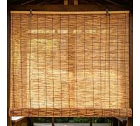 ARELLA ARELLE TENDA IN BAMBU STUOIA CANNUCCIATA RECINZIONE OMBRA CON CARRUCOLA