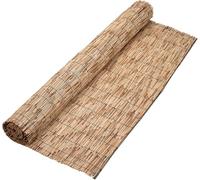 Arella Bamboo da Esterno Rilegata con Filo Nylon Cannette Canniccio Ombreggiante Da Giardino Terrazzo Balcone Recinzione Decorativa In Canna 4 a 6 mm Varie Dimensioni (1x5 mt)