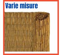 Arella Canna di Bamboo Naturale Recinzione per Copertura Canniccio Bambù