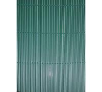 Arella doppia Bamboo in PVC canna ellittica 16 mm verde cm 300x100 da esterno