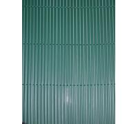 Arella doppia Bamboo in PVC canna ellittica 16 mm verde cm 300x150 da esterno