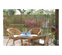 Arella Frangivista da Giardino in Bamboo 2x3m Rama Canes Naturale