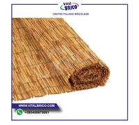 ARELLA IN BAMBOO CANNICCIO ARELLE CANNE PER RECINZIONE OMBRA BAMBU VARIE MISURE