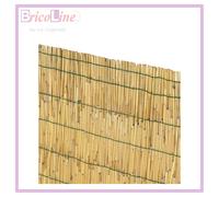 VERDELOOK Arella Cina in cannette Bamboo pelato, 2.5x4 m, bambù per recinzioni