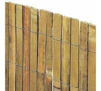 Arella Mezza Canna in Bamboo da esterno | Misure 1x3 mt, 1,5x3 mt, 2x3 mt | Perfette per Recinzioni Decorazioni Coperture Divisori Ombreggiante (2 x 3 Metri)