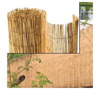 ARELLA PALIZZATA LISTELLI CANNE BAMBÙ LEGNO ESTERNI RECINZIONE GIARDINO 1.5X5MT