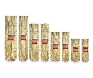 ARELLA PRIVACY Premium © in Canne Naturali tipo Bambù CANNICCIO arelle CANNE diametro 1 fino a 1 cm. per RECINZIONE ombra in 8 MISURE - Cm. 120x300