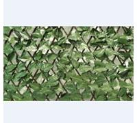 Arella Siepe Sintetica Artificiale 200x100 cm in Legno e Poliestere Verde