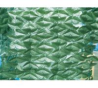 Arella Siepe Sintetica Artificiale 300x100 cm in Polipropilene Ombreggiante Bauer Foglie di Lauro