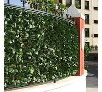 Arella Siepe Sintetica Artificiale 300x150 cm in Polipropilene Ombreggiante Bauer Foglie di Lauro