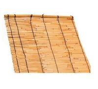 Arella frangivista ombreggiante canne di bamboo cm 100x300 da giardino esterno