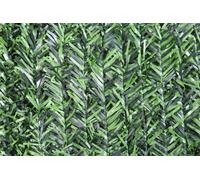 Arelle Sempreverdi Frangivista Siepe Sintetica Aghi di Abete m 1x3 1,5x3