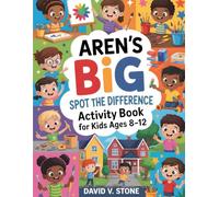 Aren’s Big Spot the Difference Activity Book for Kids Ages 8-12