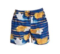 Arena Men's Beach Boxer Allover, Pantaloncino da Spiaggia Uomo, Navy Multi, S