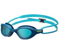 ARENA Occhialini da nuoto unisex Junior 365, per bambini dai 6 ai 12 anni, lenti infrangibili non specchiate, senza perdite, rivestimento anti-appannamento, colore: azzurro/blu/azzurro