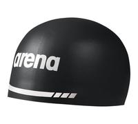 ARENA 3D Soft Cuffia da nuoto, Unisex Adulto, Nero, L