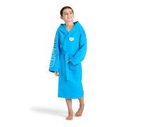ARENA Accappatoio da bambini Zeal Plus in microfibra, BLUE-WHITE, 10-11 anni (005309)