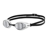 arena Airspeed Mirror Occhialini Nuoto da Gara Anti-Appannamento Unisex Adulto, Occhialini Piscina con Ampie Lenti, Protezione UV, 3 Ponti Nasali Intercambiabili, Guarnizioni Air Seals