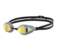 arena Airspeed Mirror Occhialini Nuoto da Gara Anti-Appannamento Unisex Adulto, Occhialini Piscina con Ampie Lenti, Protezione UV, 3 Ponti Nasali Intercambiabili, Guarnizioni Air Seals