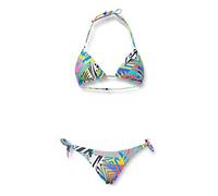 Arena Allover Bikini a Triangolo, 2 Pezzi, Donna, Ash Grey Multi, 38