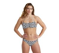 arena Allover Bikini Donna a Fascia, Costume da Bagno con Tessuto Stretch ad Asciugatura Rapida, Costume da Donna con Coppe Removibili e Top con Laccetti