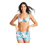 ARENA Allover Pantaloncino Mare da Donna, Asphalt Multi/Multicolore, S