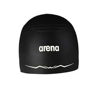 Arena Aquaforce Wave Cuffia da nuoto in silicone da corsa per uomo e donna, idrodinamica, prestazioni competitive e intensive, per piscina, nero, XL