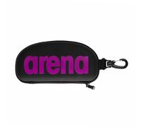 Arena Swimwear - Custodia rigida per occhialini da nuoto con clip - Nero/Viola - Taglia unica