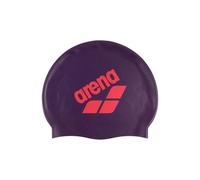 Arena big logo cuffia da bagno viola