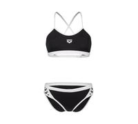 Arena Icons Bikini Cross Back Nero/Bianco XS - UK30