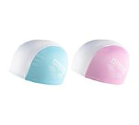 ARENA Bonnet De Bain Polyester Ii Pour Enfants, Cuffia Da Nuoto Unisex Bambini, Multicolore, Taglia unica