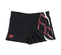 arena Boxer da bagno nero ragazzo Swim Short Logo, Nero , 10-11 Anni